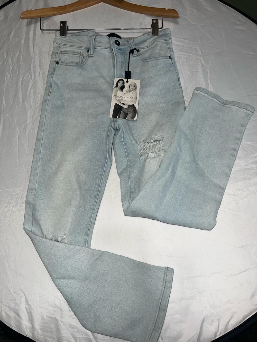 Kendall & Kylie Light Blue Wash Women’s Jeans